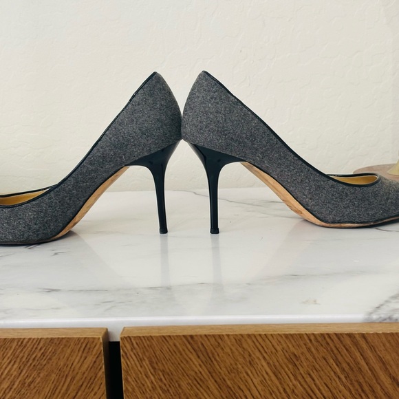 Jimmy Choo Gray and Black Heels - Picture 7 of 7